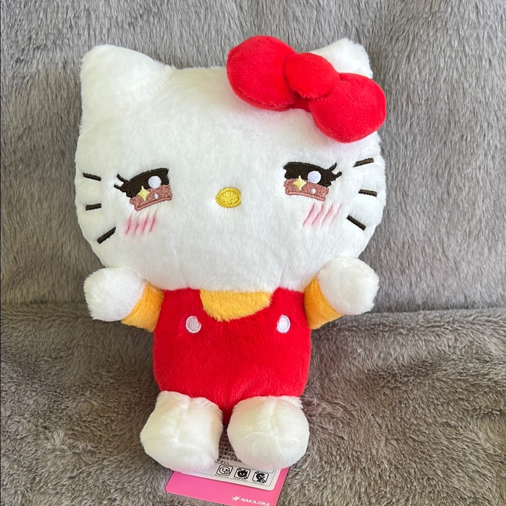 Sanrio Hello Kitty Spark Many Moods Plush Red and White Stuffed Animal